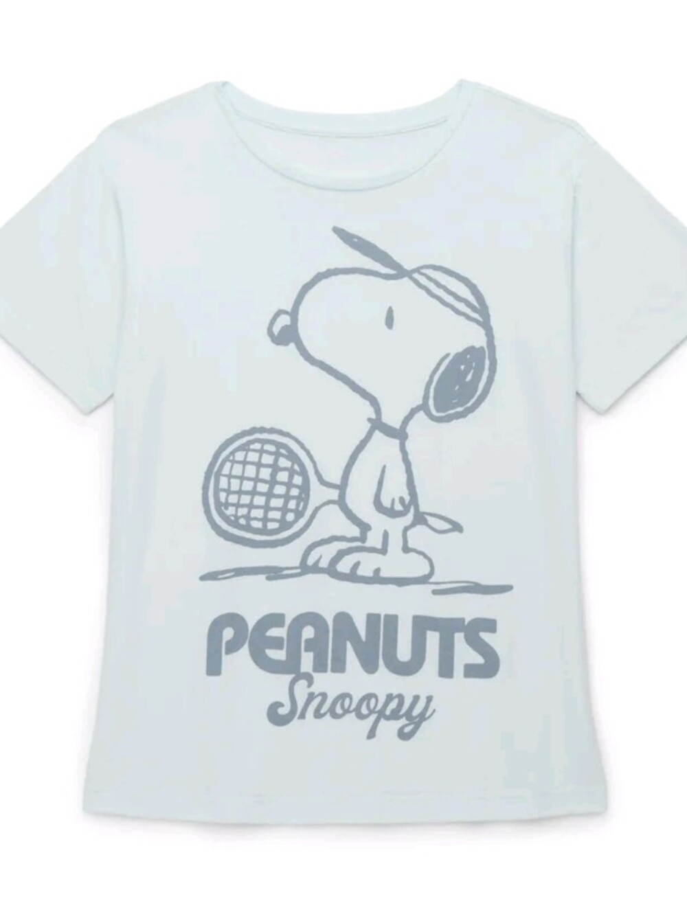 NWT Peanuts Snoopy Girls Short Sleeve Graphic T-Shirt